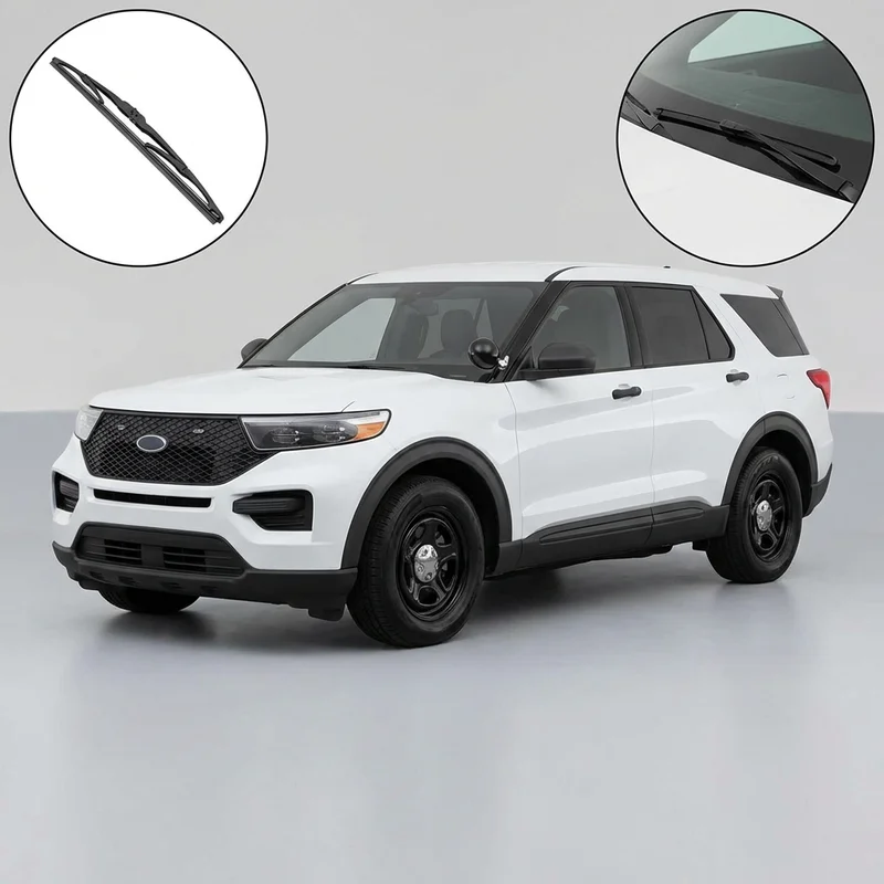 Passenger Side Wiper Blade for Ford Police Responder Hybrid (2019 - 2020) - 1